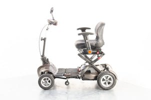 TGA Maximo Plus Used Mobility Scooter 4mph Folding Lithium Pneumatic Suspension bronze
