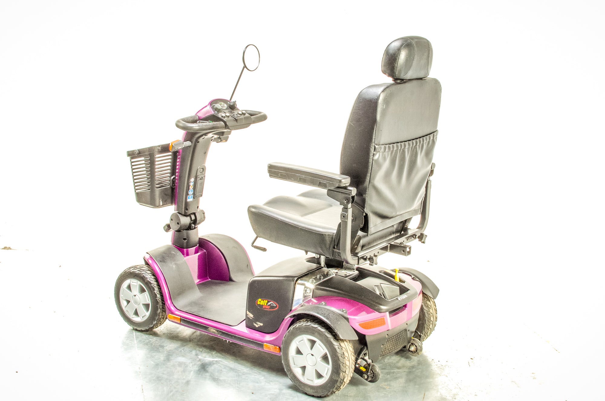 Pride Colt Sport Used Electric Mobility Scooter 8mph Transportable Road Pavement Suspension