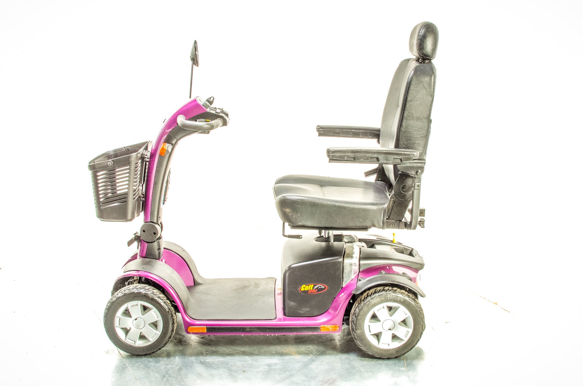 Pride Colt Sport Used Electric Mobility Scooter 8mph Transportable Road Pavement Suspension