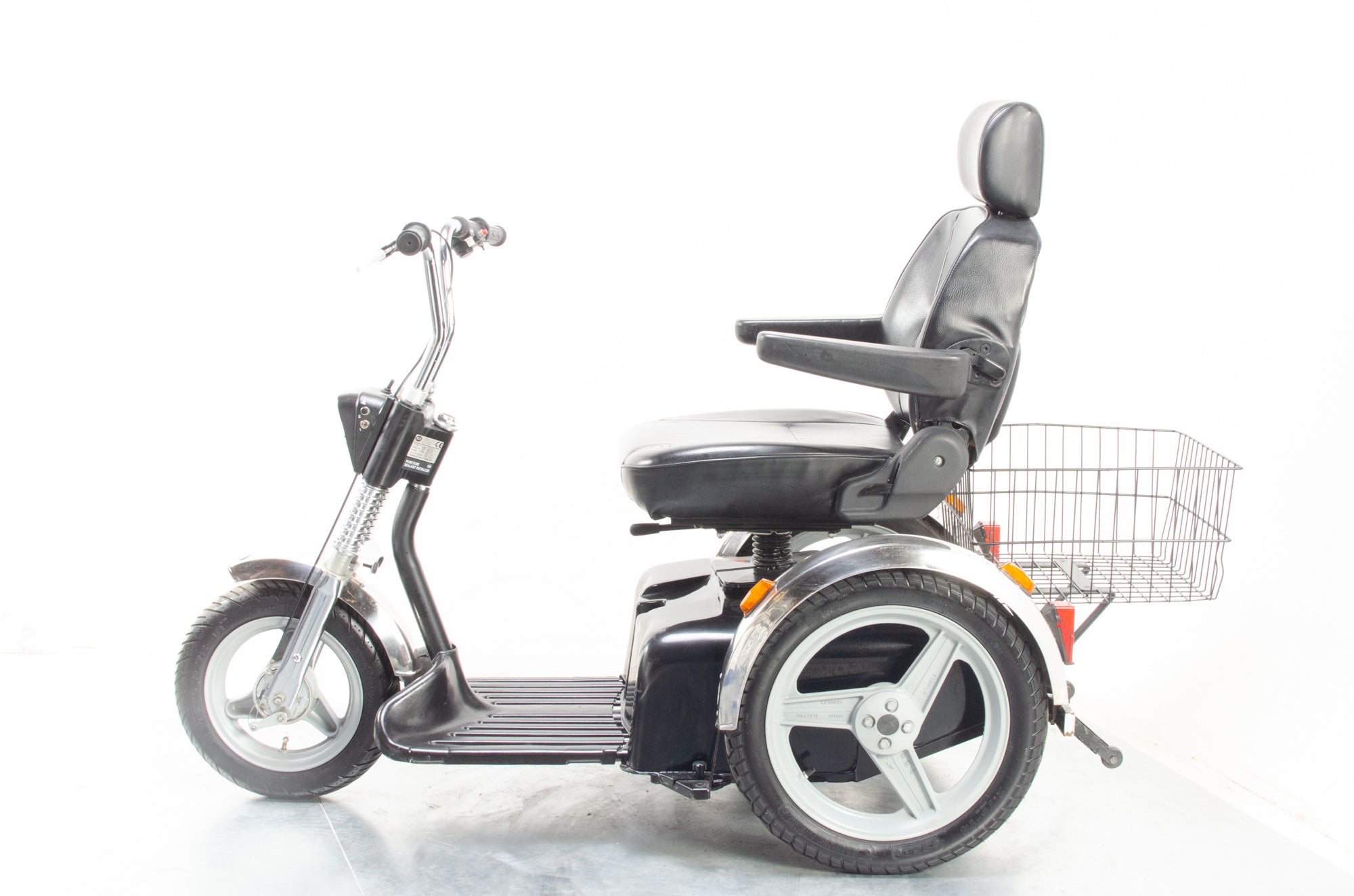 TGA Supersport Used Mobility Scooter 8mph Trike 3-Wheel Motorbike All-Terrain Large
