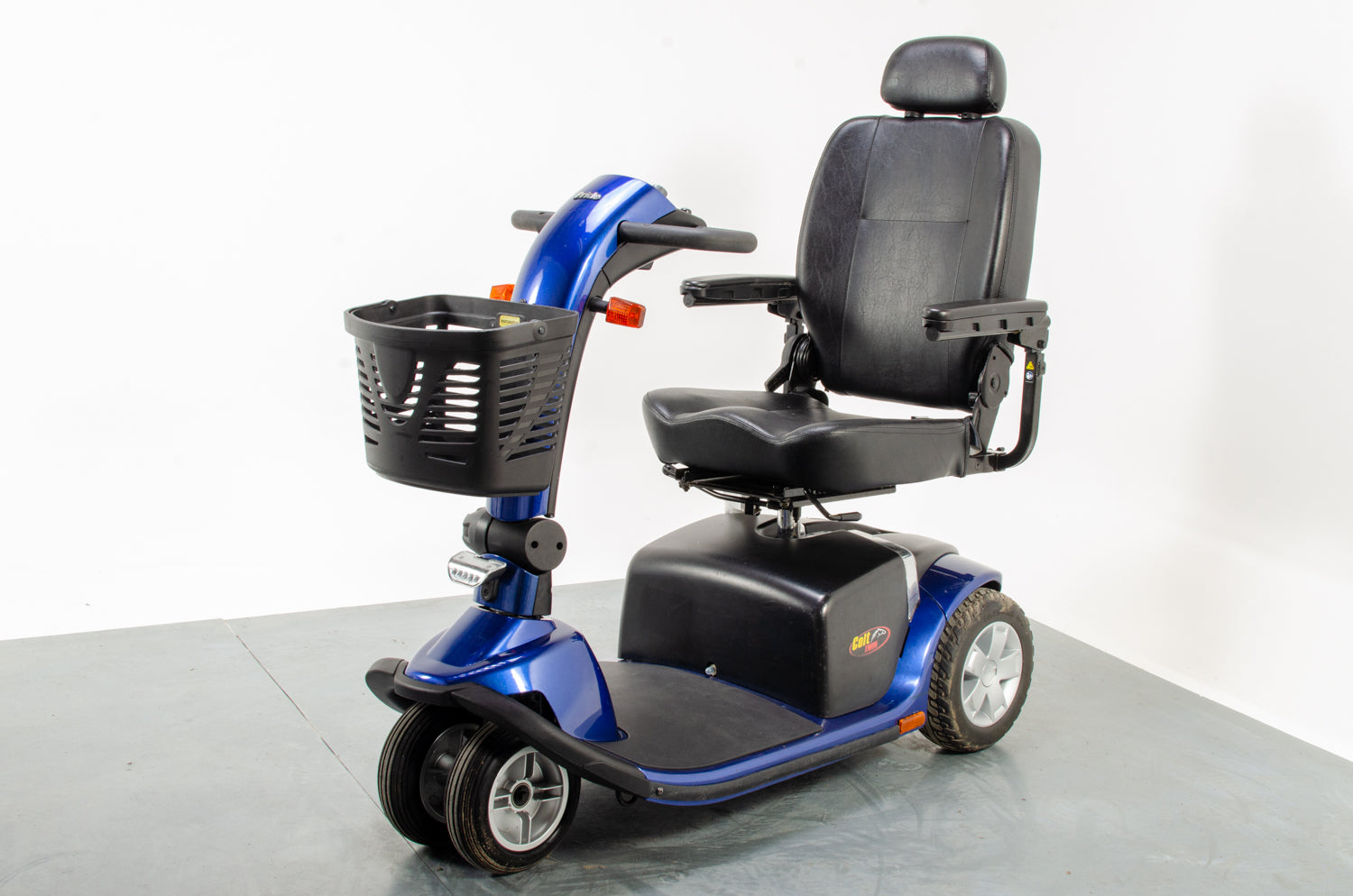 Pride Colt Twin Used Electric Mobility Scoter Transportable Trike Pavement Folding