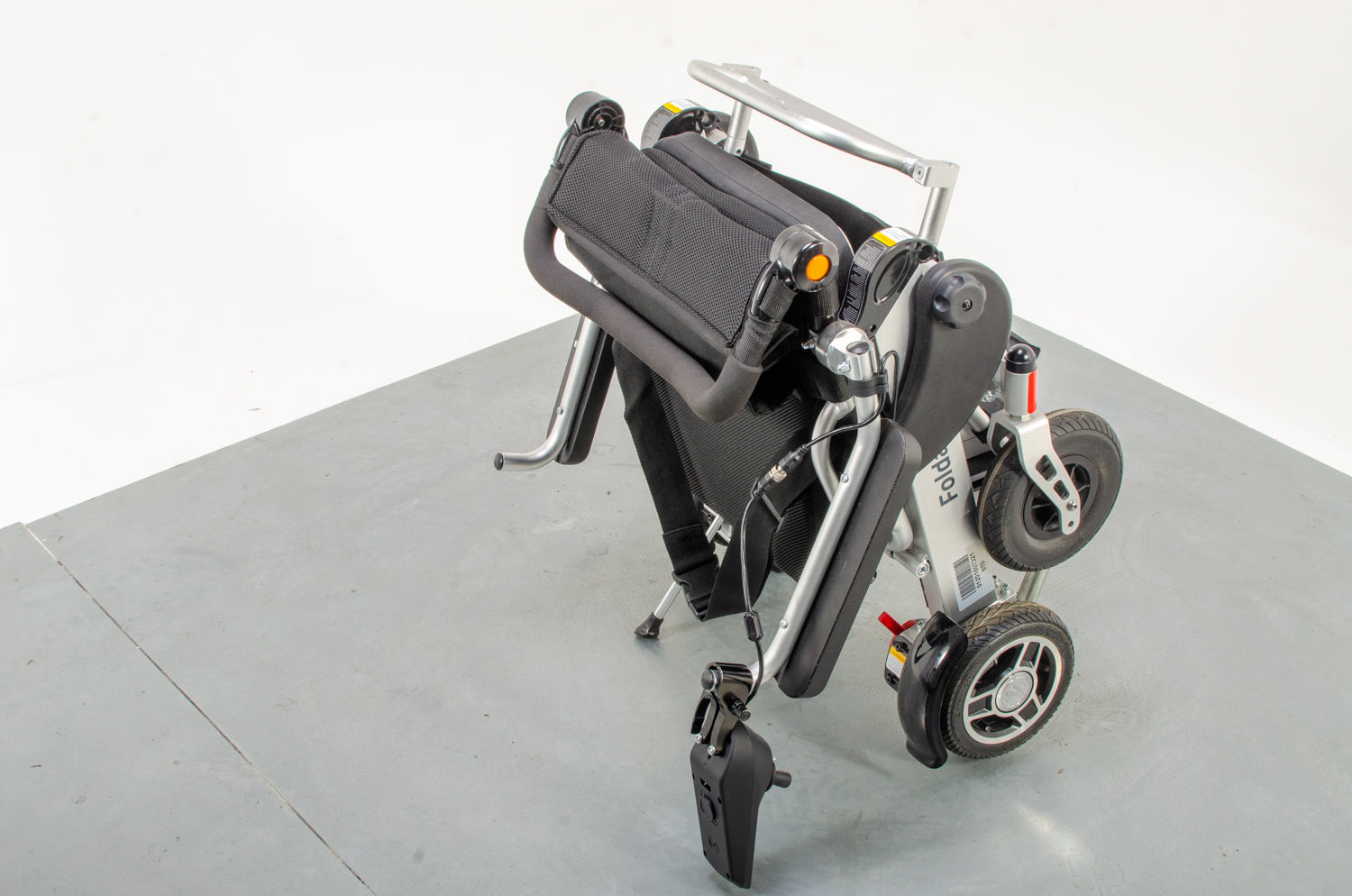 Foldalite Lightweight Lithium Folding Travel Electric Wheelchair Powerchair Motion Healthcare
