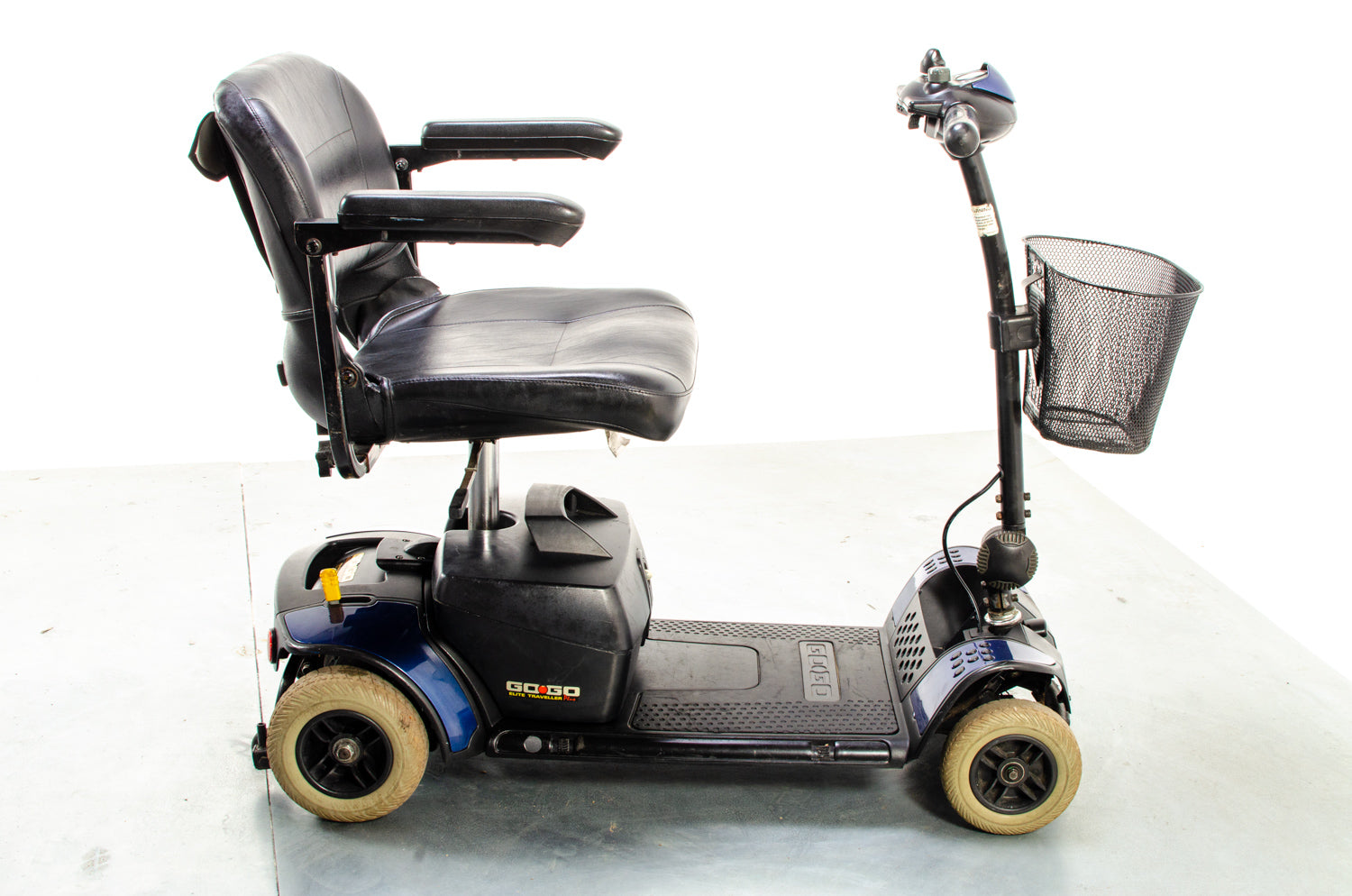Pride Go-Go Elite Traveller Plus Used Mobility Scooter Small Transportable Lightweight Folding