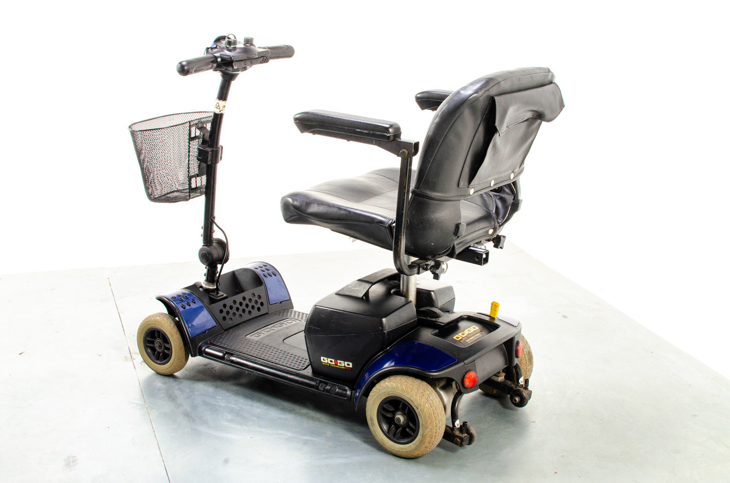 Pride Go-Go Elite Traveller Plus Used Mobility Scooter Small Transportable Lightweight Folding