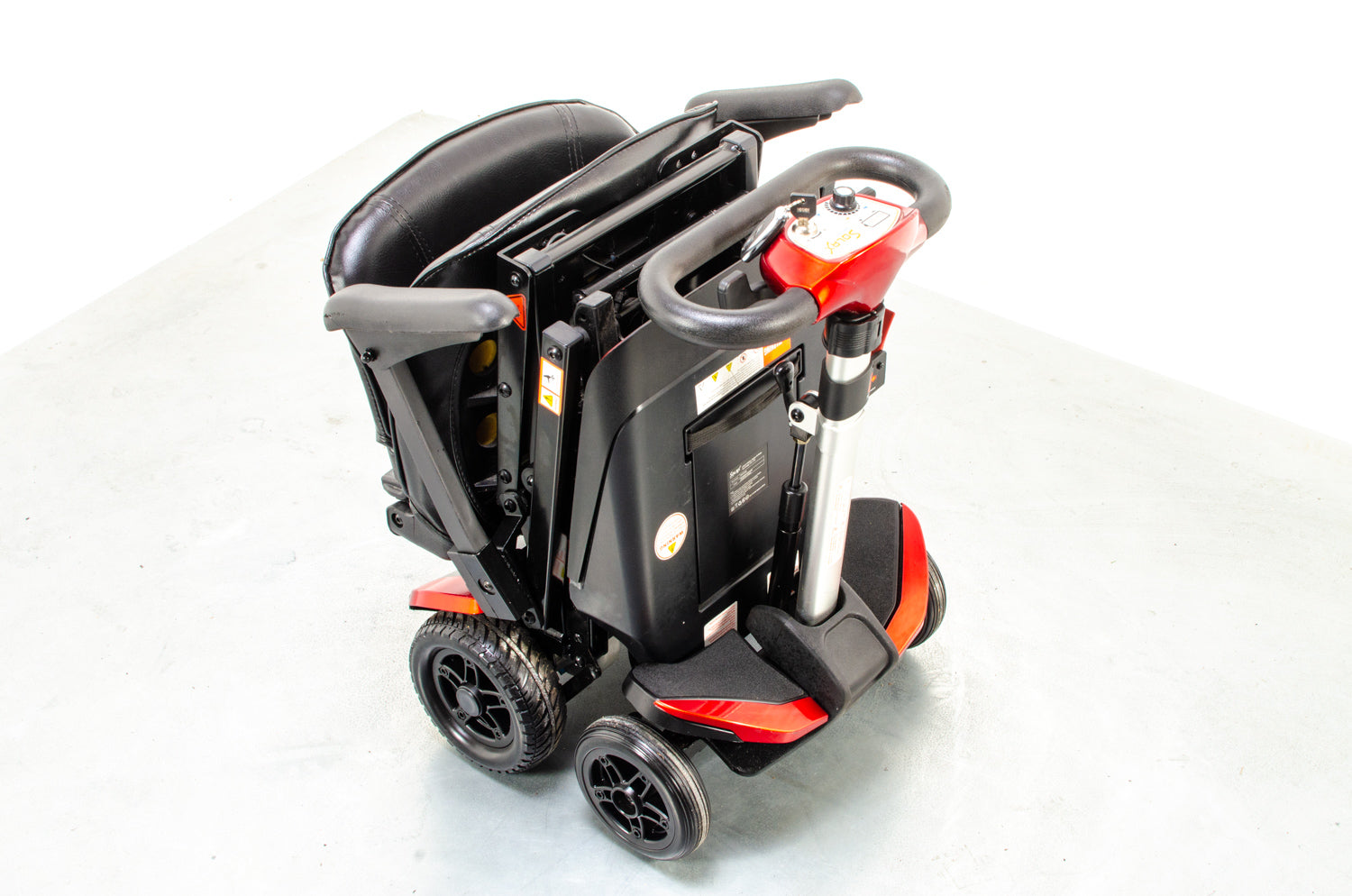 Monarch Smarti Remote Auto-Folding Used Mobility Scooter Lithium Travel Lightweight