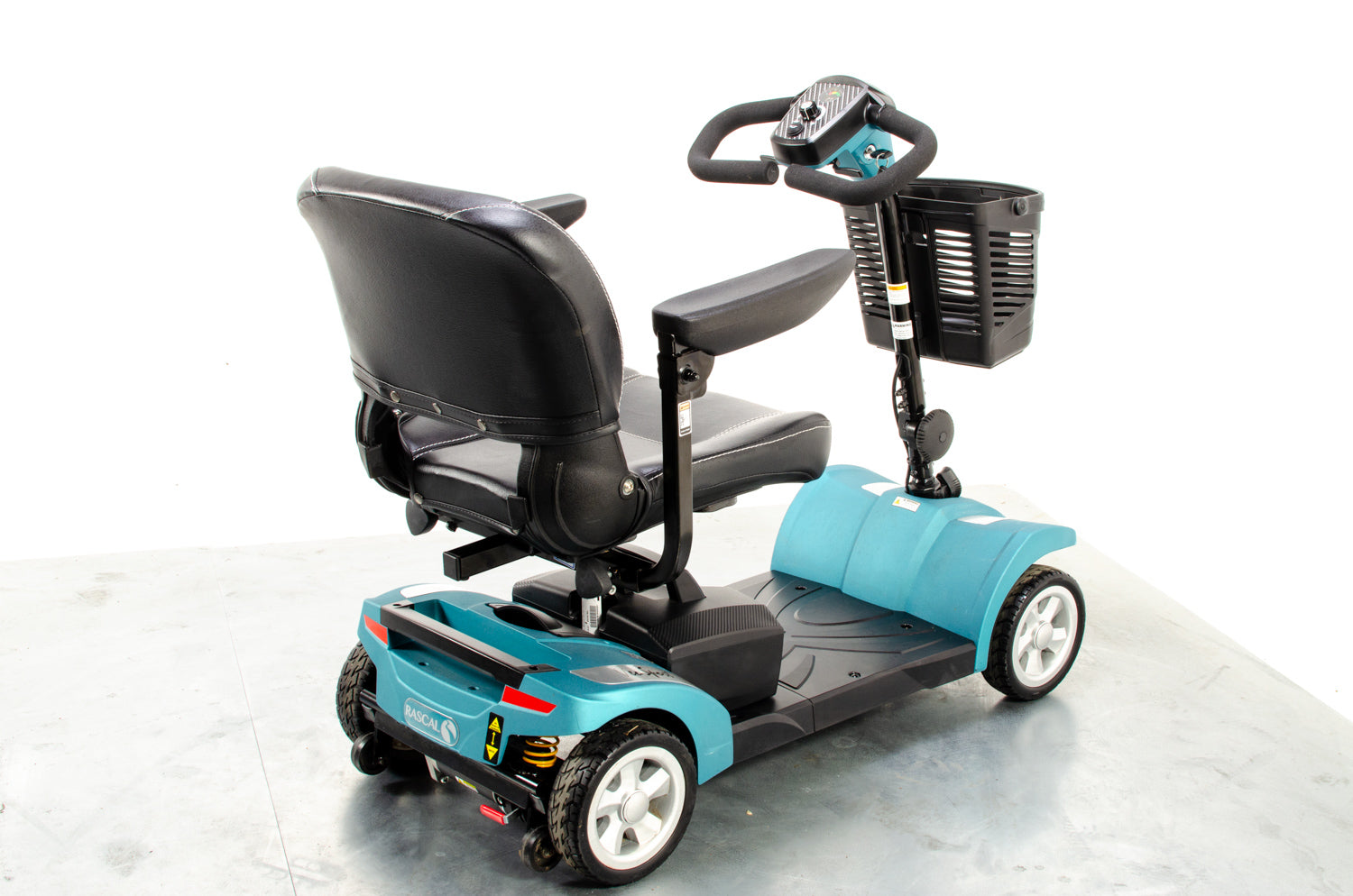 2019 Rascal Veo Sport Used Electric Mobility Scooter 4mph Transportable Teal