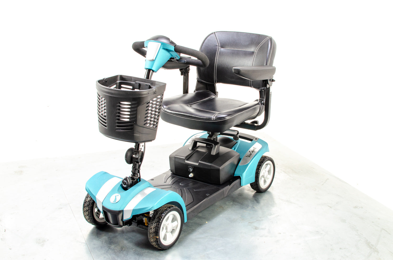 2019 Rascal Veo Sport Used Electric Mobility Scooter 4mph Transportable Teal