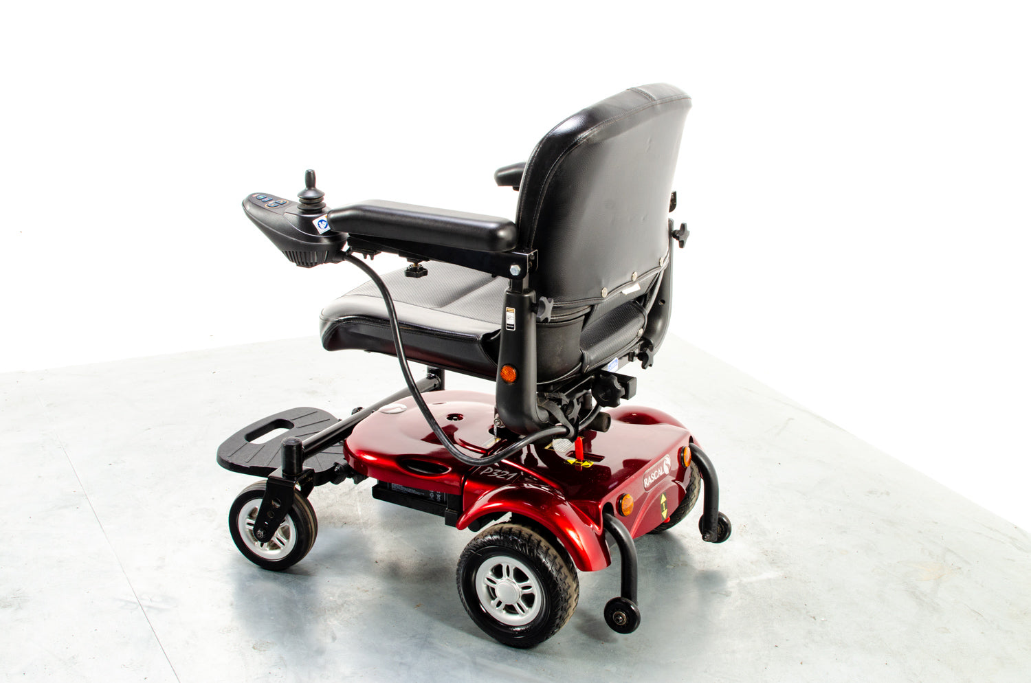 2017 Rascal P321 Electric Wheelchair Powerchair Indoor Small Red