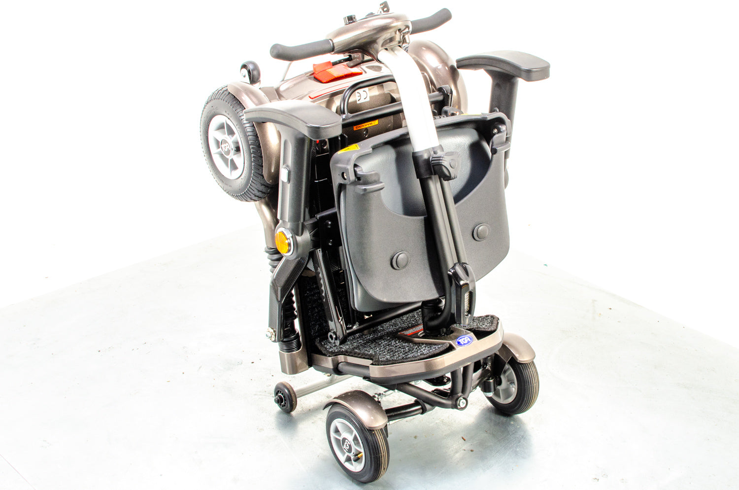 TGA Minimo Plus 4 Used Electric Mobility Scooter Lithium Compact Folding Transportable Travel