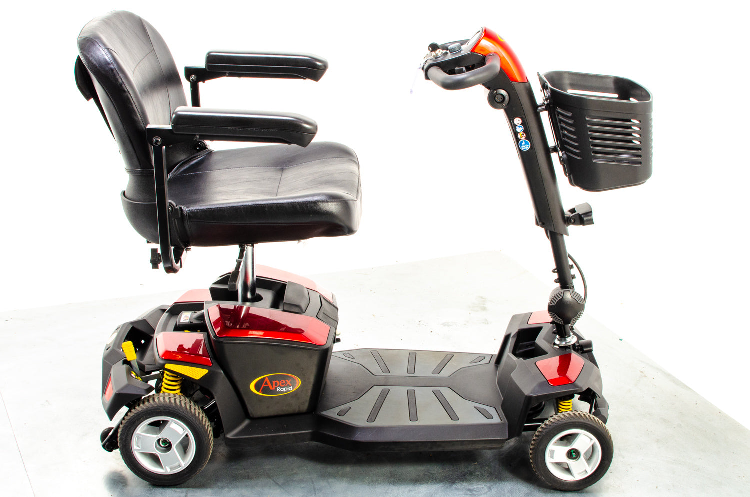 Pride Apex Rapid Used Mobility Scooter Small Transportable Lightweight Boot Suspension