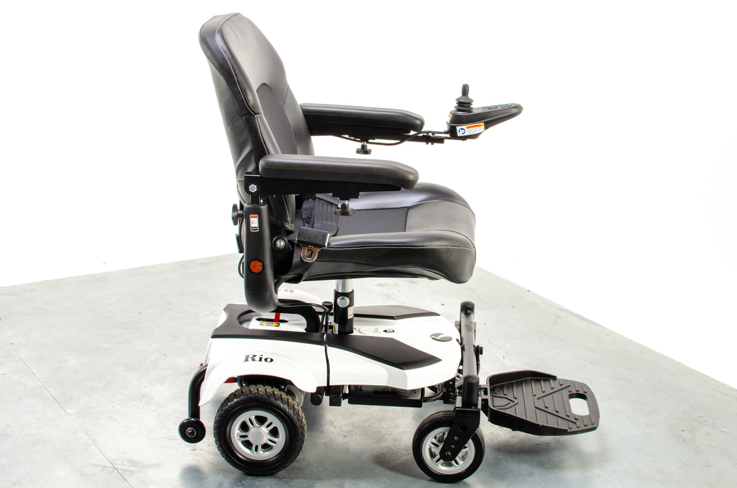 2019 Rascal Rio Transportable Powerchair White Ex-Demo