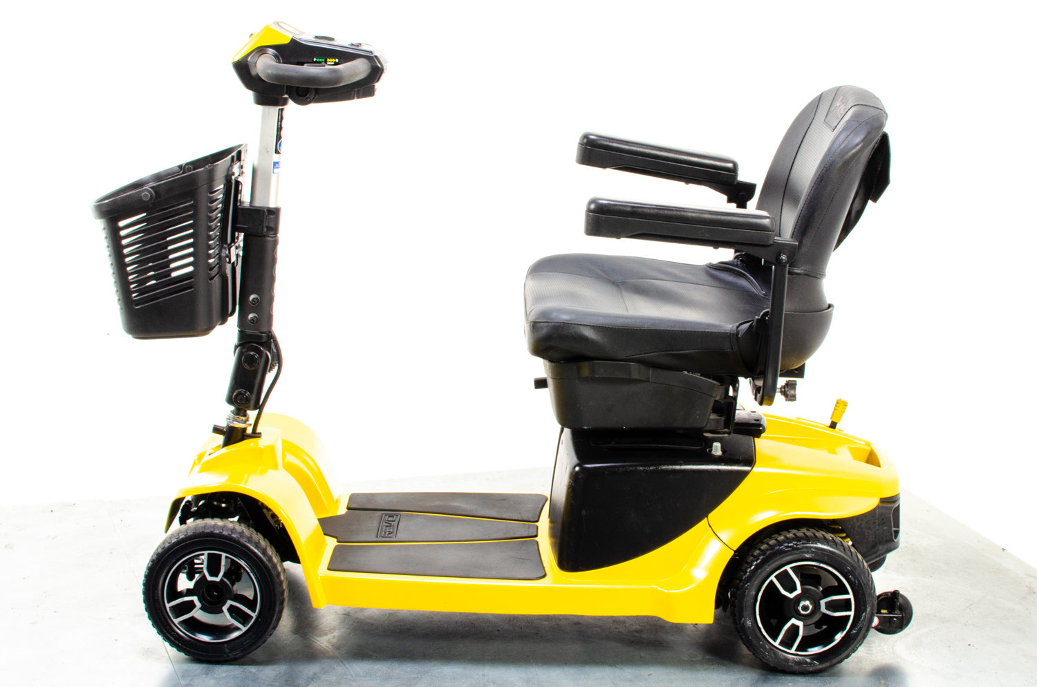 Pride Revo 2.0 4mph Used Mobility Scooter Transportable Boot Suspension Yellow