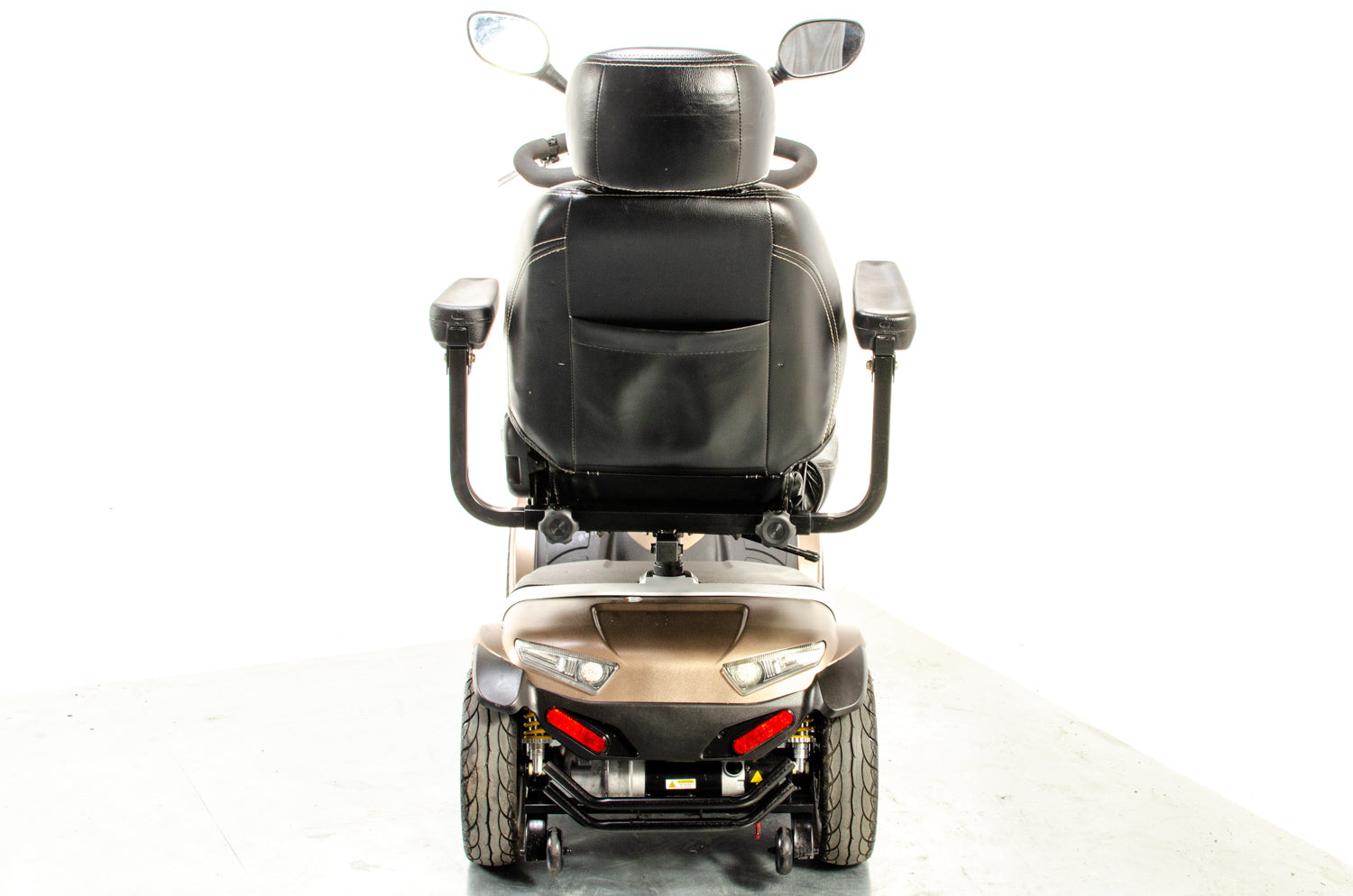 Rascal Vecta Sport Compact Used Electric Mobility Scooter 8mph Max Grip Suspension All-Terrain Bronze