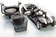 Rascal Veo Sport Used Electric Mobility Scooter Transportable Lightweight Folding Boot Grey