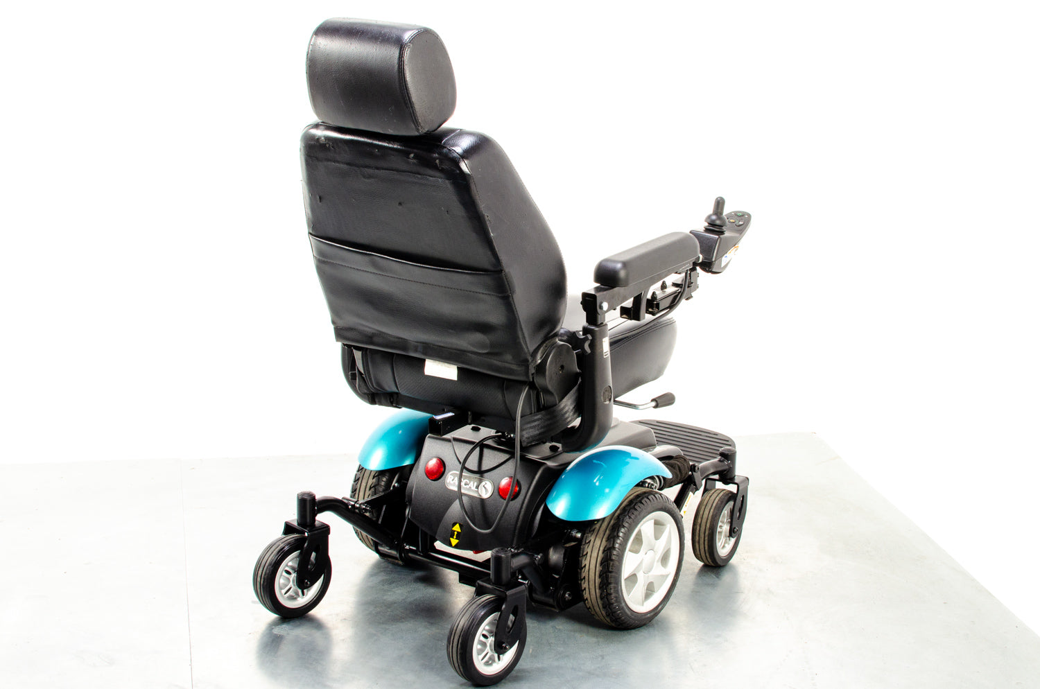 Rascal P327 Used Powerchair Electric Mobility Wheelchair Teal 4mph MWD