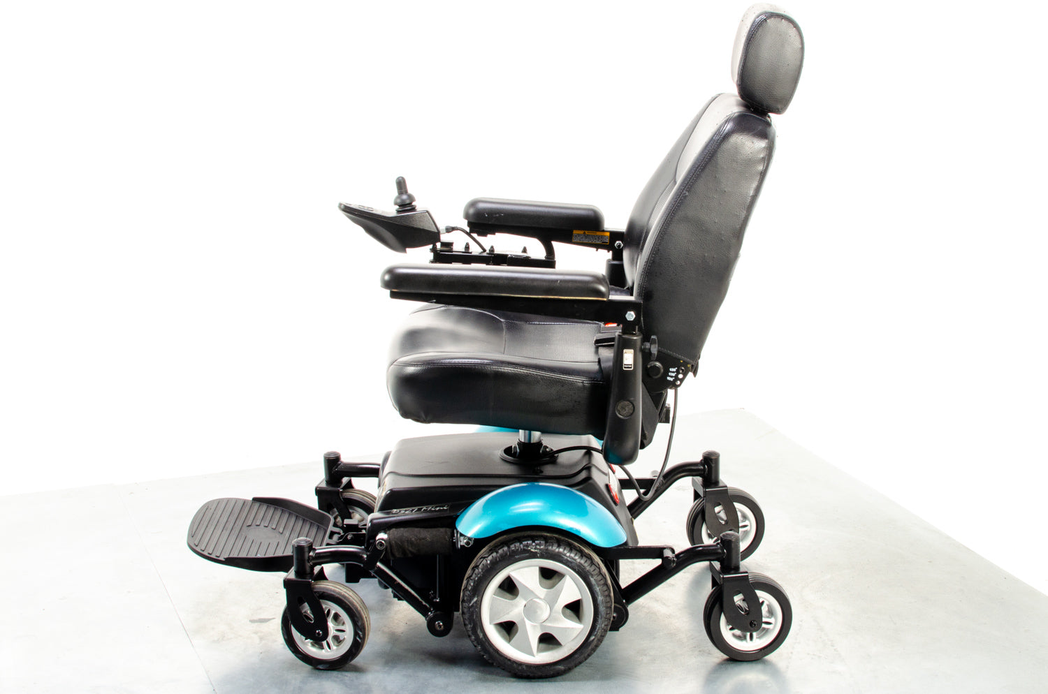 Rascal P327 Used Powerchair Electric Mobility Wheelchair Teal 4mph MWD
