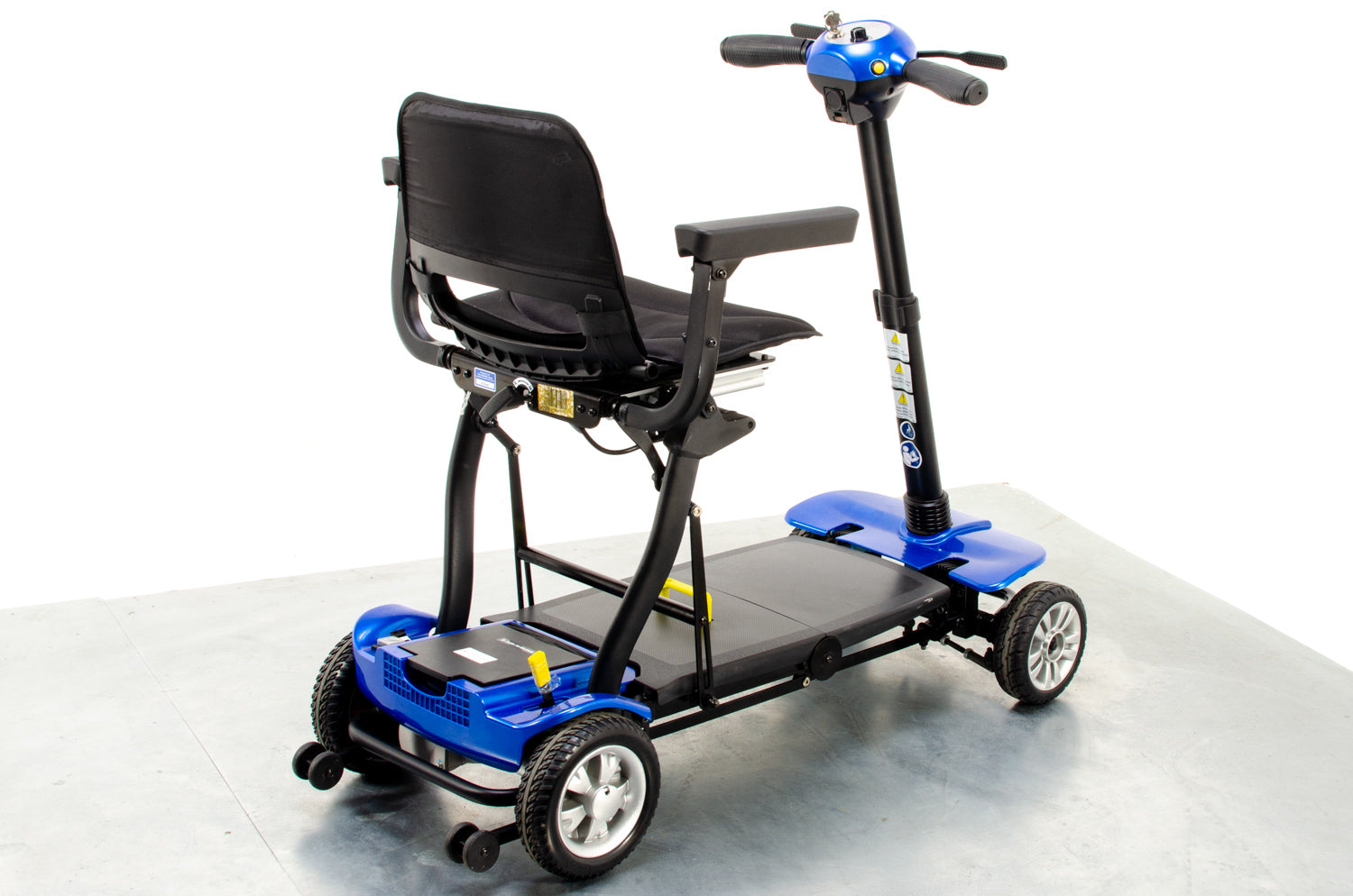 Globetrotter Used Mobility Scooter Remote Folding Lithium Lightweight eDrive Blue
