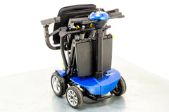 Globetrotter Used Mobility Scooter Remote Folding Lithium Lightweight eDrive Blue