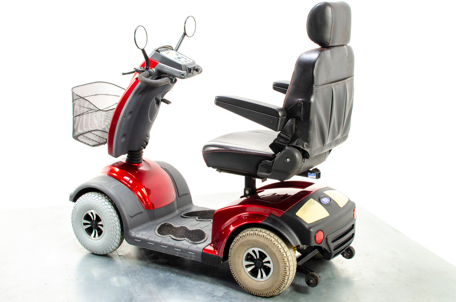 TGA Mystere Used Mobility Scooter Comfy 8mph Suspension Road All-Terrain Red
