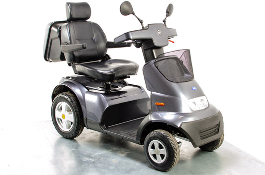 TGA Breeze S4 Used Mobility Scooter 8mph Large Road Legal All-Terrain Off-Road Grey 1500