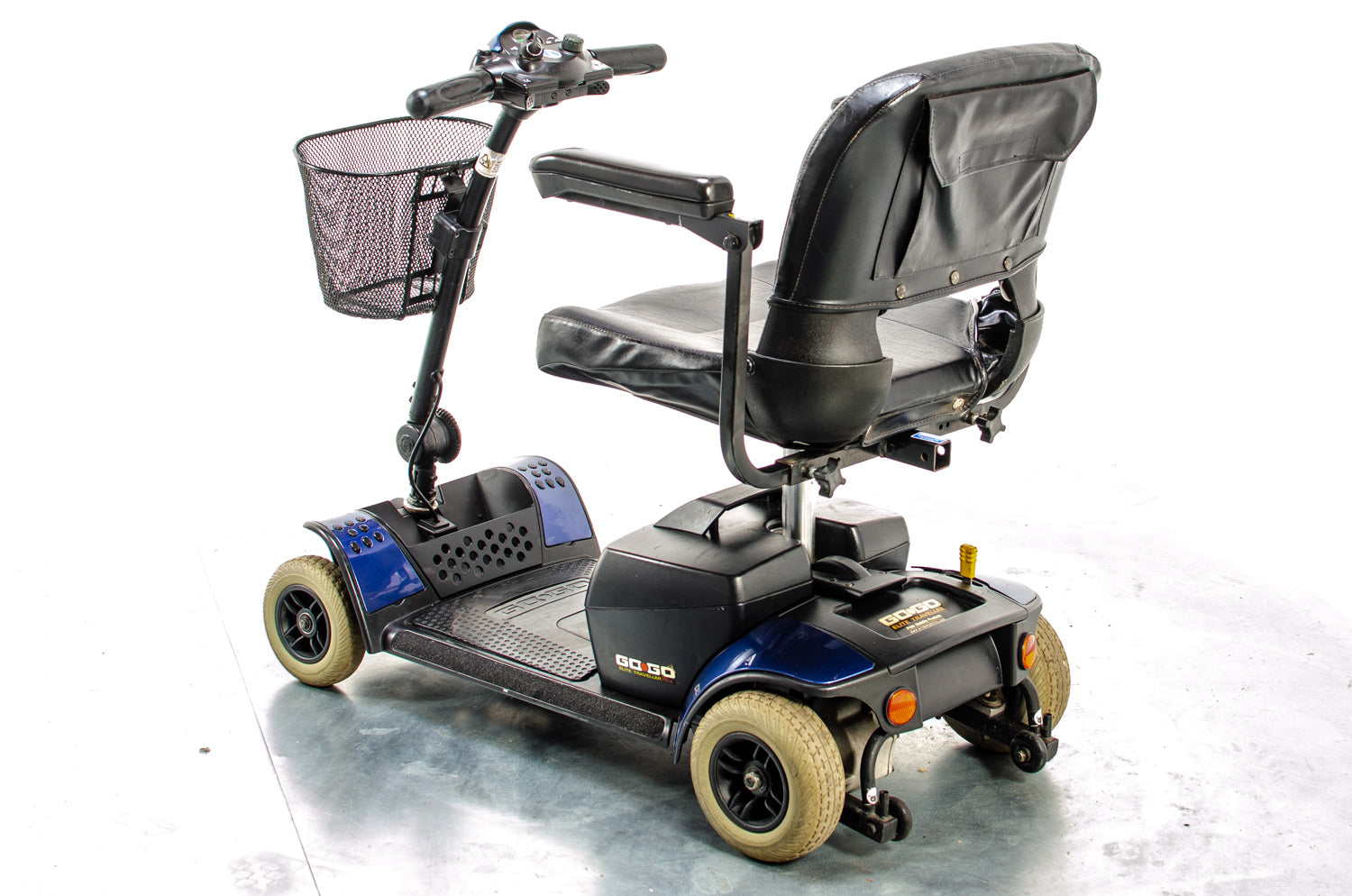 Pride Go-Go Elite Traveller Plus Used Mobility Scooter Small Transportable Lightweight Travel Car