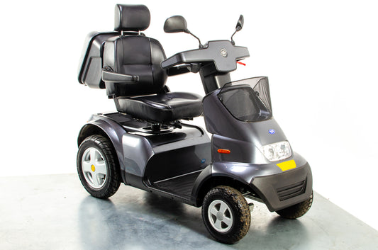 TGA Breeze S4 Used Mobility Scooter 8mph Large All-Terrain Road Legal Off-Road Grey 1500