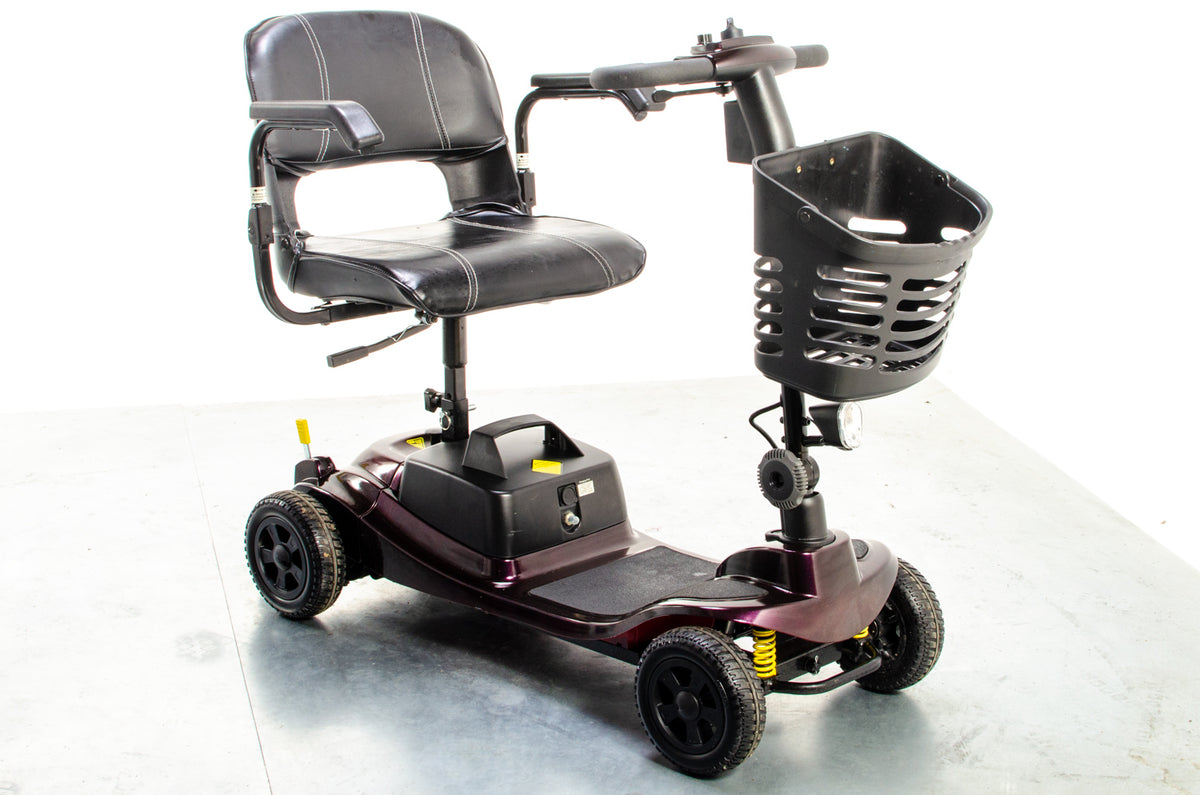 Liberty Vogue Used Mobility Scooter Suspension Transportable Lightweight One Rehab Purple