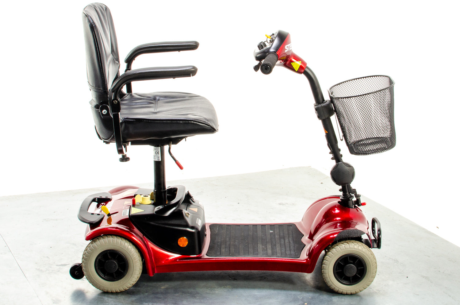 Sterling Little Gem Used Mobility Scooter Small Transportable Lightweight Sunrise Medical Travel