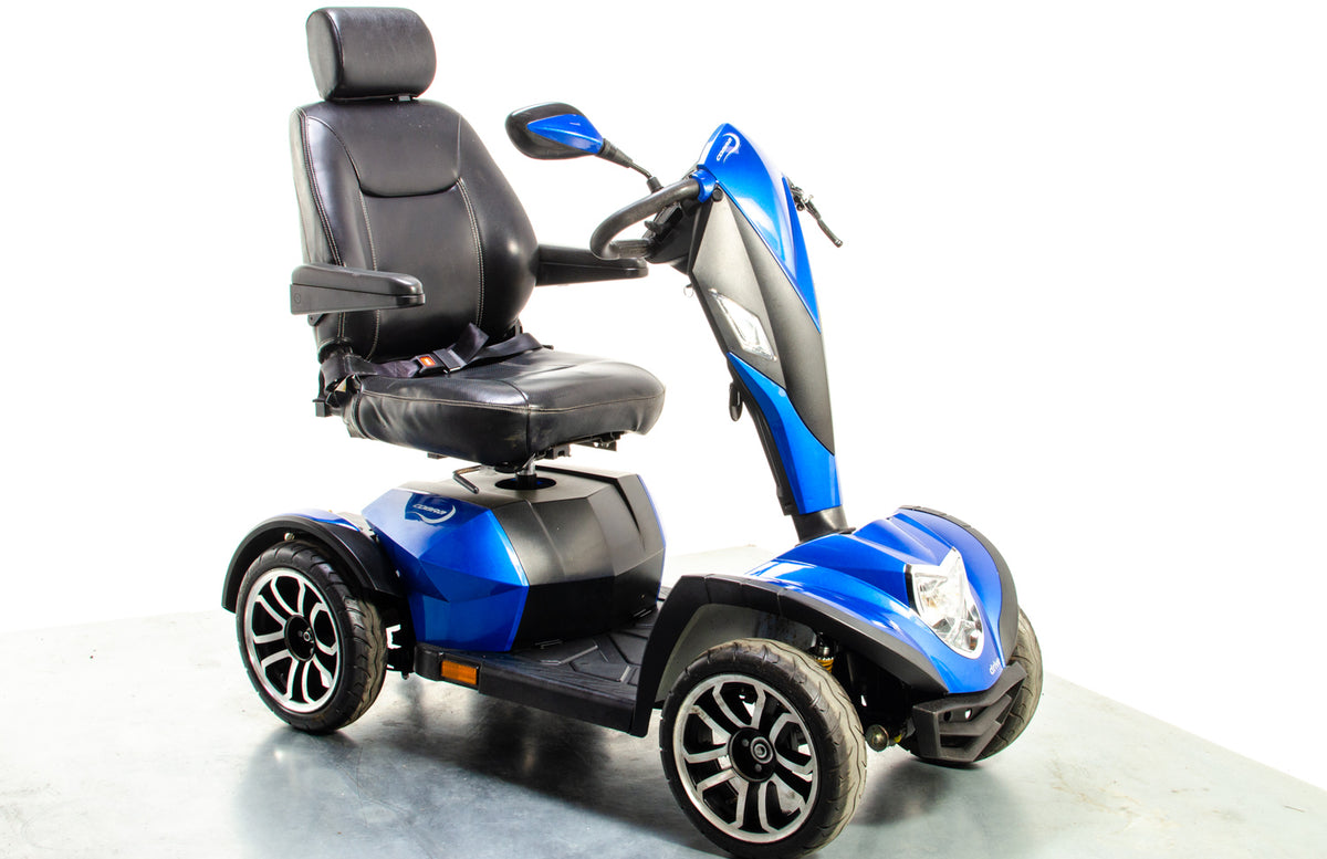 Drive Cobra Used Mobility Scooter Large All-Terrain Fast Road Legal Captain Seat Blue