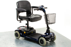 Invacare Lynx Used Mobility Scooter Small Boot Transportable Lightweight Travel Indoor Blue