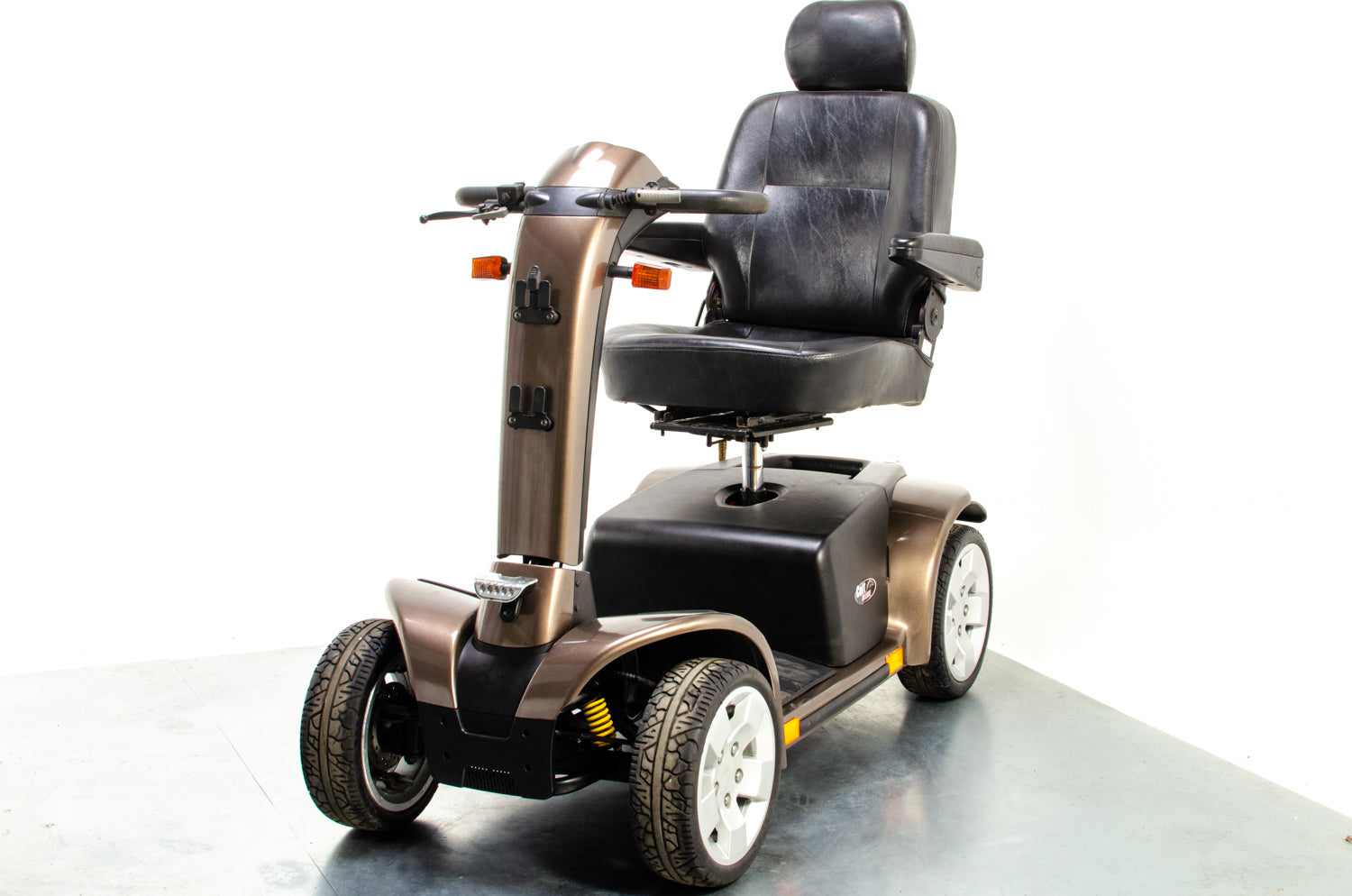 Pride Colt Pursuit Used Mobility Scooter 8mph All-Terrain Transportable Large Off-Road Road Legal Bronze 13186