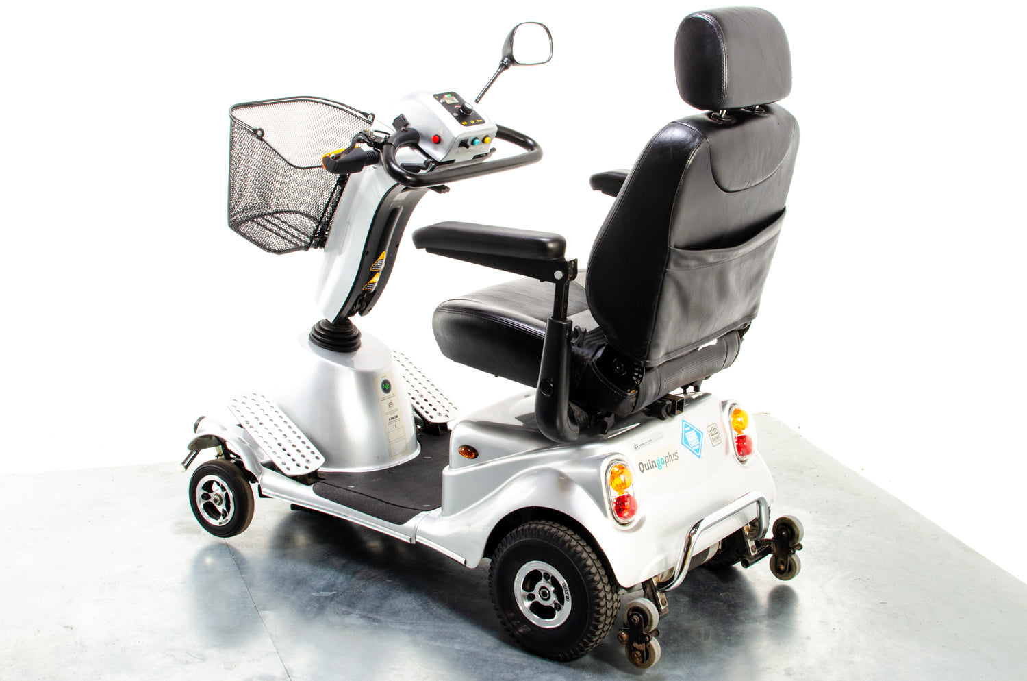 AVC Quingo Plus 8mph Used Mobility Scooter 5 Wheels Road Pavement Turning Circle