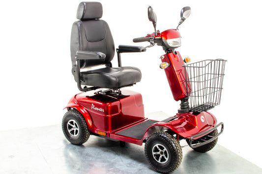 Rascal Pioneer Used Electric Mobility Scooter 8mph All-Terrain Suspension Off-Road Red 1500
