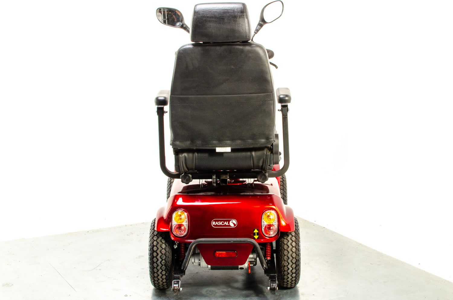 Rascal Pioneer Used Electric Mobility Scooter 8mph All-Terrain Suspension Off-Road Red