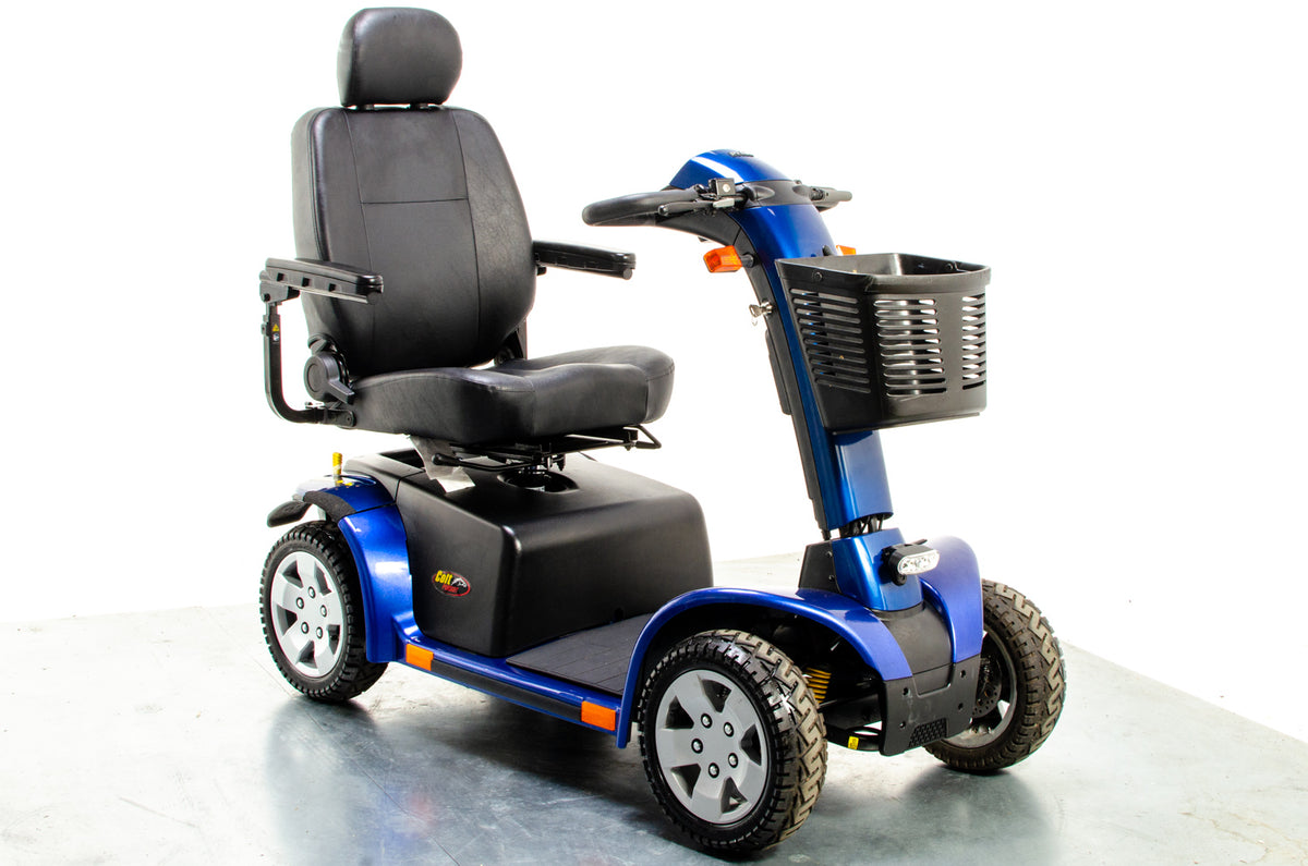 Pride Colt Pursuit Used Mobility Scooter 8mph All-Terrain Transportable Large Off-Road Road Legal Blue