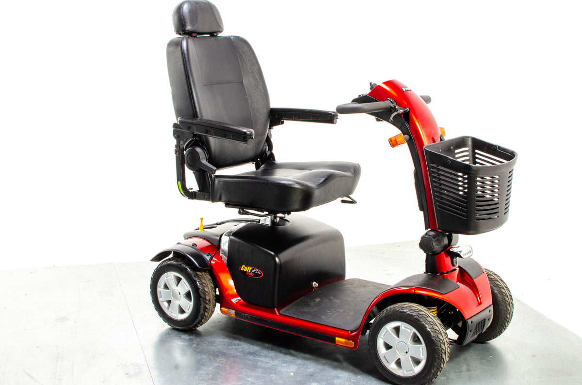 Pride Colt Sport Used Electric Mobility Scooter 8mph Transportable Suspension Red Pavement Road Legal