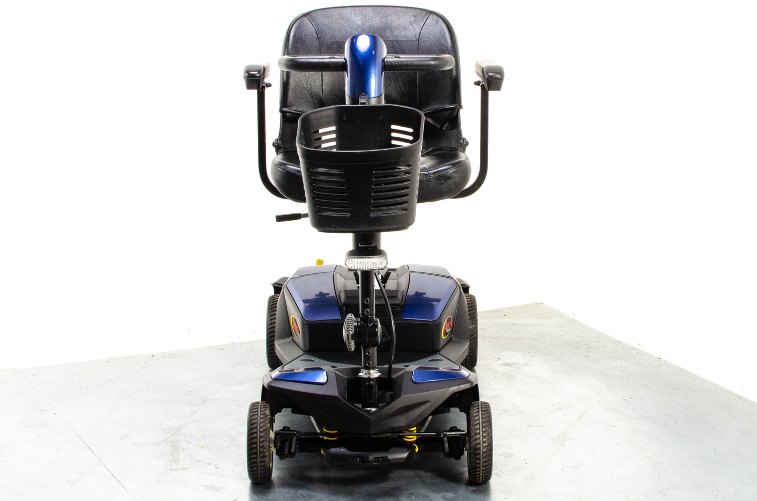 Pride Apex Rapid Used Mobility Scooter Transportable Small Lightweight Boot Suspension in Blue