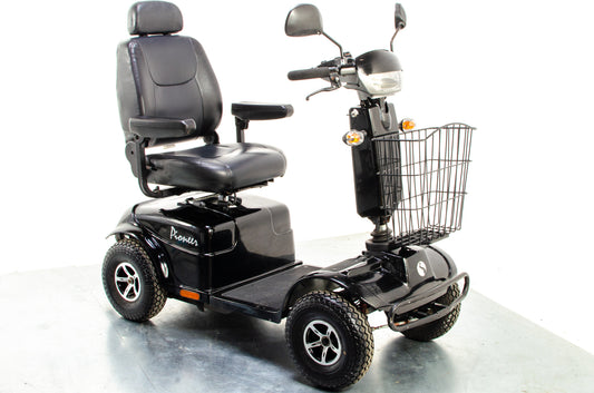 Rascal Pioneer Used Electric Mobility Scooter 8mph Off-Road All-Terrain Suspension Black 1500