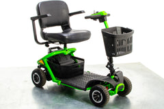 2021 Monarch Mini 4 Used Mobility Scooter Small Transportable Pneumatic Tyres Parks Green