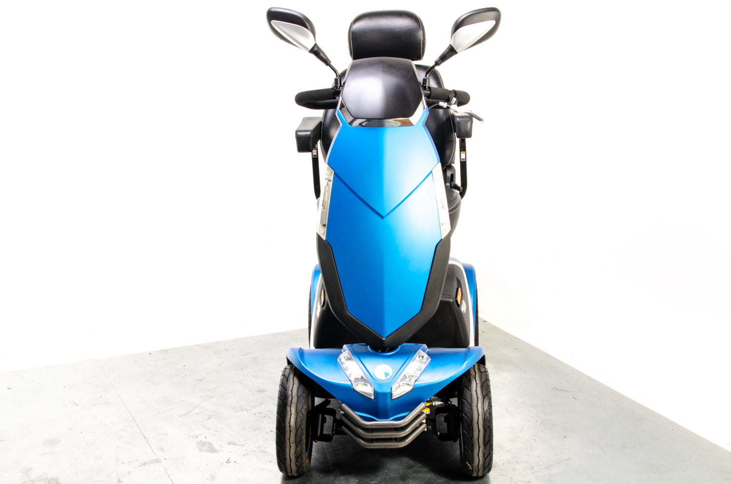 Rascal Vecta Sport Used Electric Mobility Scooter 8mph Suspension Max Grip All-Terrain Road Legal Blue 13319