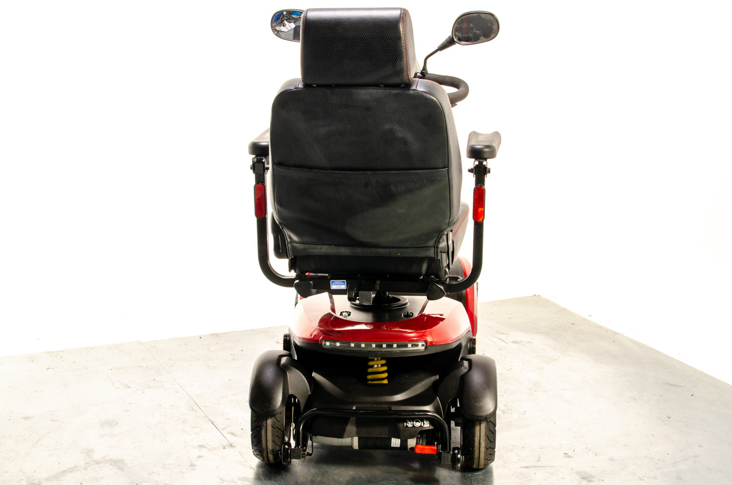 Kymco Komfy 4 Used Mobility Scooter Pavement Suspension Pneumatic Tyres Comfort 4mph Red