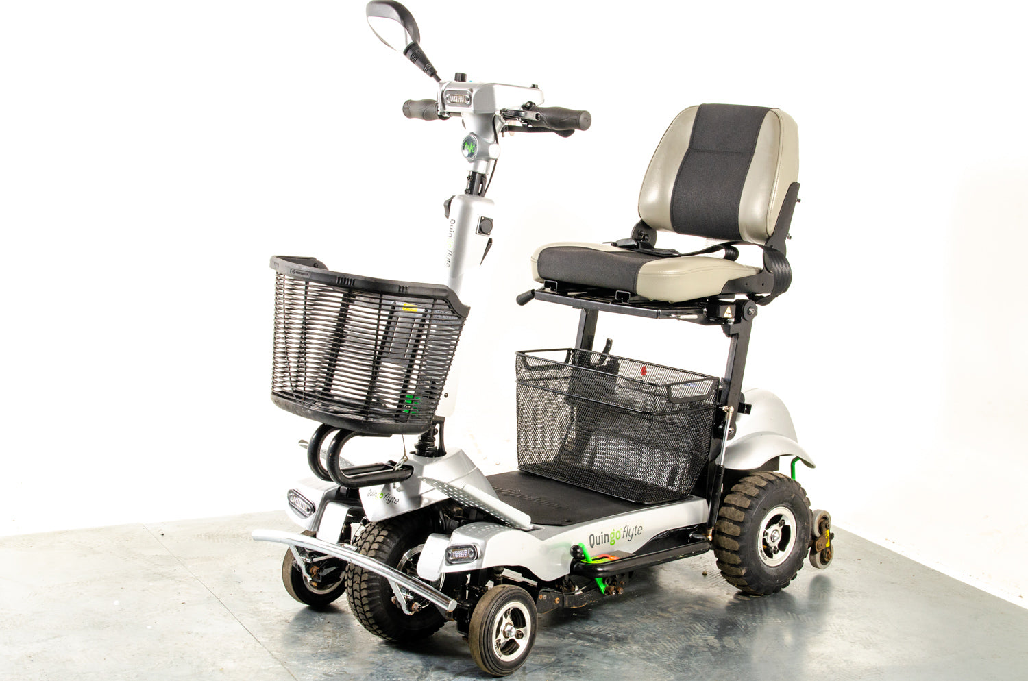 Quingo Flyte Used Mobility Scooter 5 Wheel Luxury Folding Boot All-Terrain