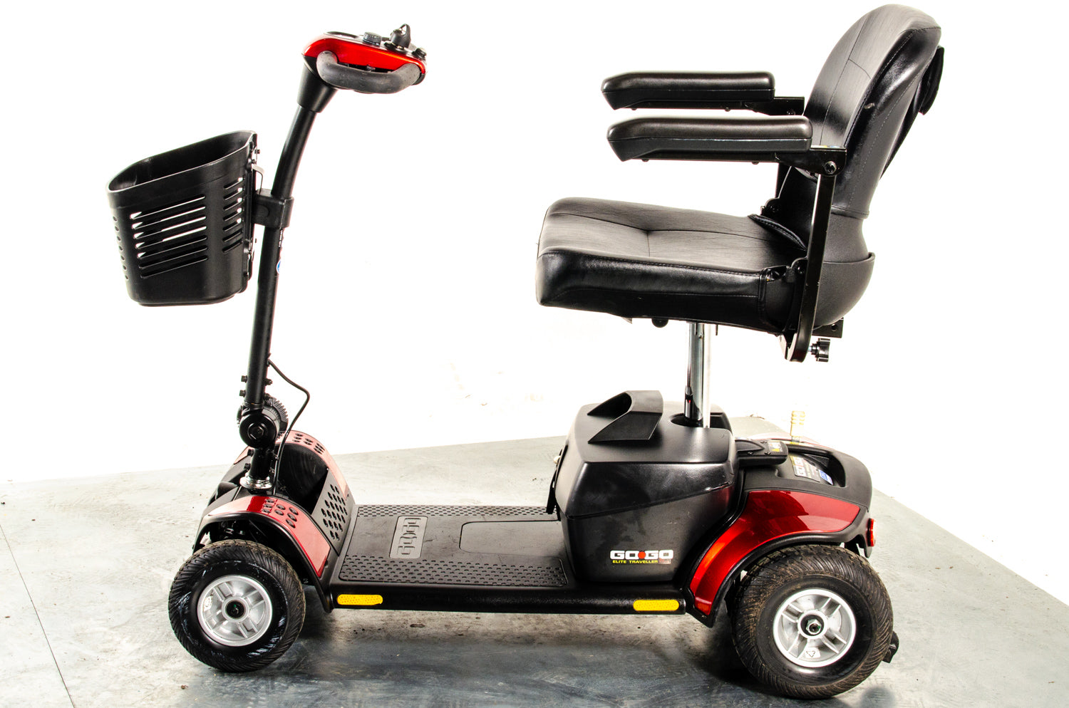 Pride Go-Go Elite Traveller Plus Used Mobility Scooter Small Transportable Lightweight Travel Car 13321
