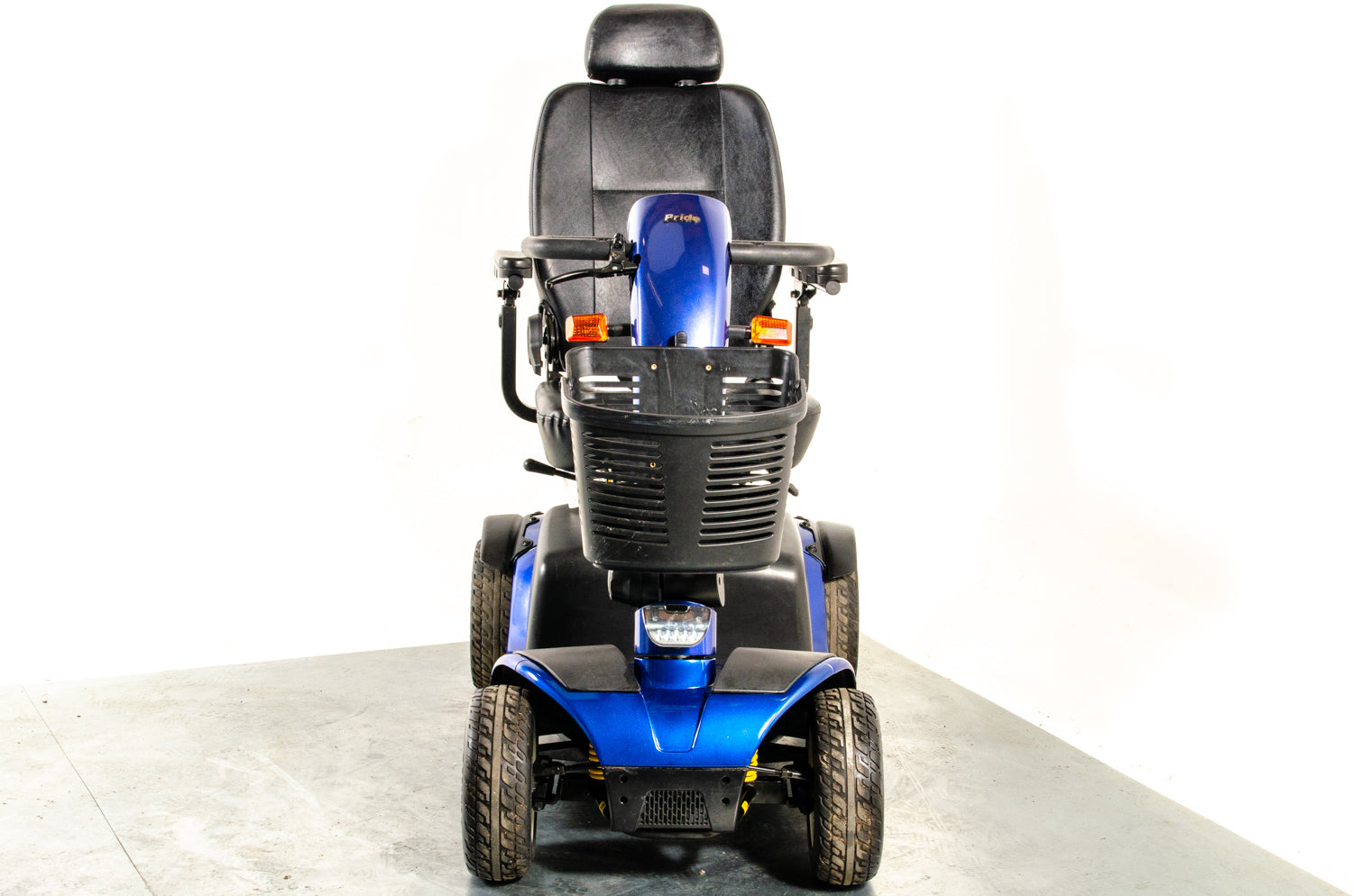Pride Colt Sport Used Electric Mobility Scooter 8mph Transportable Suspension Blue Pavement Road Legal 13064