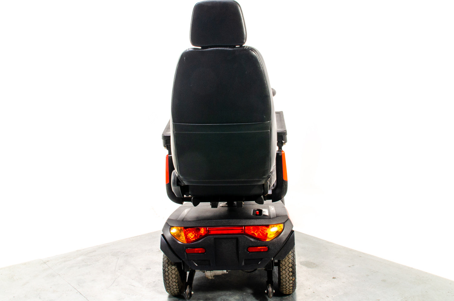 Invacare Orion Pro Used Mobility Scooter 8mph Road Pavement Suspension Pneumatic Tyres Red Midsize 13326