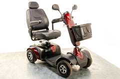 Excel Roadster DX8 Used Mobility Scooter 8mph Road Midsize Red Pneumatic Tyres Van Os  Pavement
