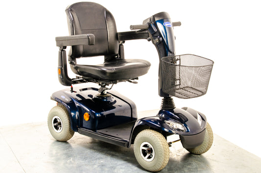 Invacare Leo Used Mobility Scooter Pavement Comfy Pneumatic Tyres Blue 13065 1500