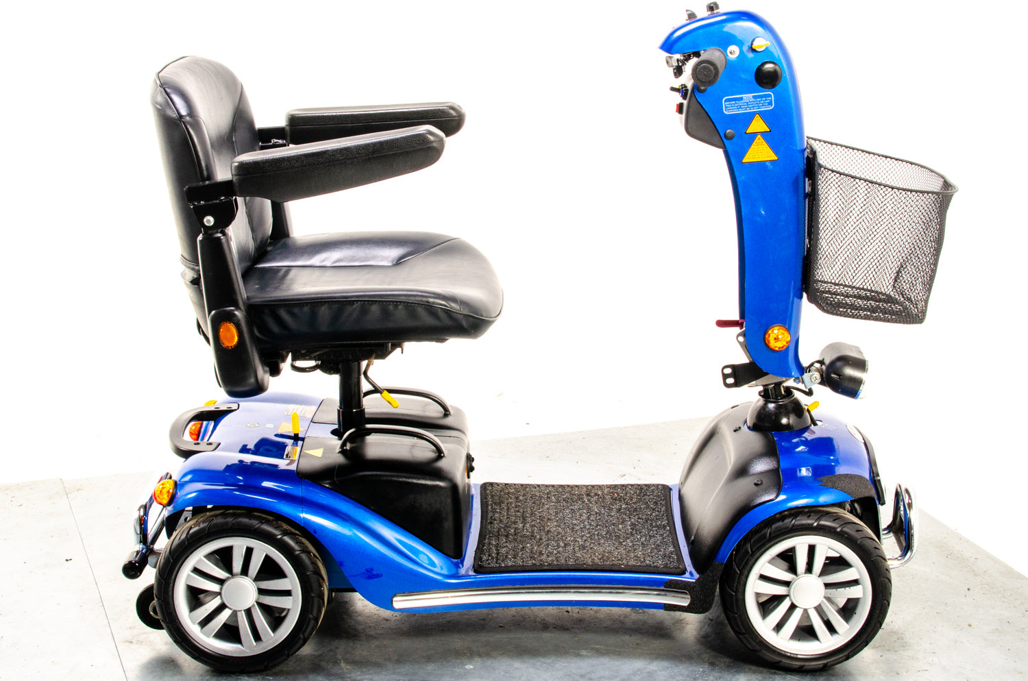 Shoprider Valencia Used Mobility Scooter Transportable Pavement GK10 Folding Blue 13278