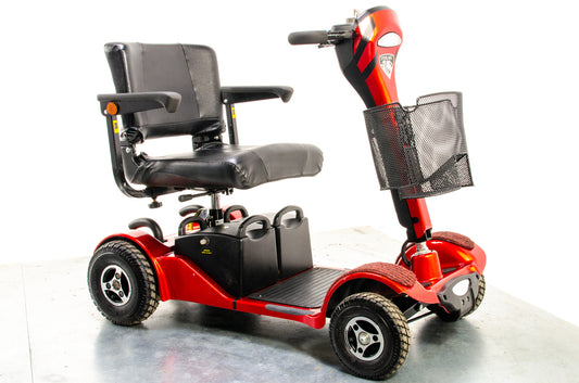 Sterling Sapphire 2 Used Mobility Scooter Midsize Transportable Pneumatic Tyres Folding Boot Red 13346 1500