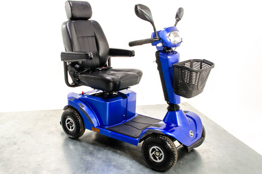 Sunrise Medical Sterling S425 Used Mobility Scooter 8mph Blue Midsize Pneumatic Pavement 13331 1500